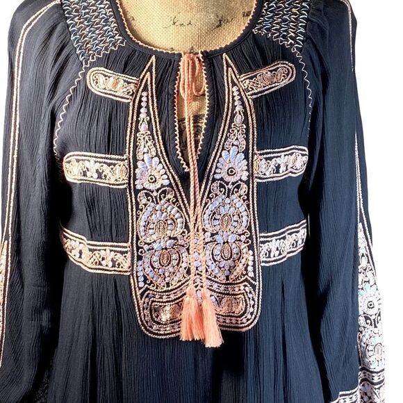 Free People Wind Willow Mini Dress - Picture 11 of 13